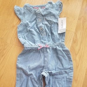 Carters Baby Girl Jean One piece